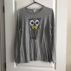 Old Navy Owl thin sweater large